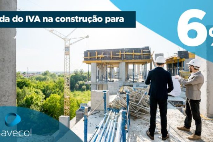Descida do IVA na construção para 6%